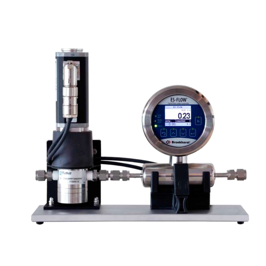 Medidor y controlador de caudal ultrasónico de líquidos para rangos muy bajos | ES-FLOW | Bronkhorst